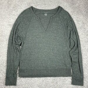 American Eagle Shirt Womens Medium Soft Sexy Plush Cozy Loungewear Casual Basic